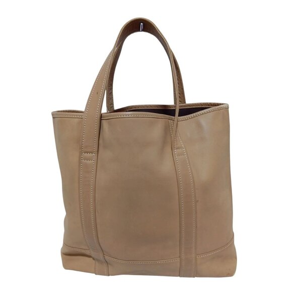 Auth COACH - 9401 Brown Leather Tote Bag - Picture 3 of 11